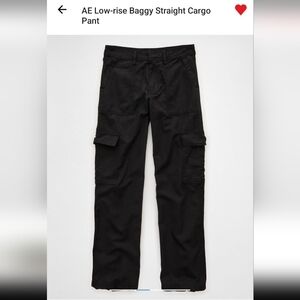 AE - Low-Rise Baggy Straight Cargo Pants